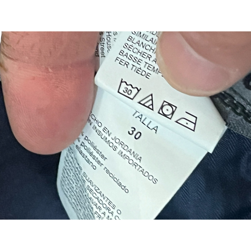 Ben Hogan Performance Golf Shorts Men's 30x8.5 Tan Navy Gray Patterned Set of 3 - Picture 15 of 16
